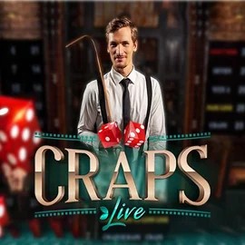 Live Craps logo by Evolution at Betninja Casino