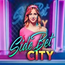 Side Bet City slot logo by Evolution at Betninja Casino
